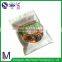 Resealable food grade custom printed heat seal plastic bag with zipper plastic for cookies and candy plastic