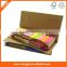 Eco Arrow neon sticky note in Recycled paper Case