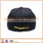 Famous fitted flat bill brand cotton running cap