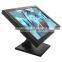 New arrival desktop stable stand 15 inch touch screen monitor for pos