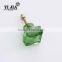 square shape iron pink color crystal handles for kitchen