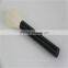 Upmarket silver ferrule makeup half moon Foundation brush