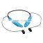 HBS-800 Sports Stereo Bluetooth Headphone Wireless Headphones Blue and Black
