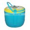 Four layer plastic lunch box with handle,BPA free
