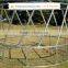 Hot dip galvanized steel cattle hay feeder