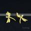 Dragonfly Stud Earrings Stainless Steel Customized