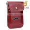 wrist-let metal shoulder bag curve cut cell phone bag with strap small clutch