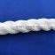 Twisted nautic polyester ropes