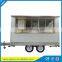Mobile Fast Food Car outdoor food kiosk