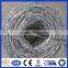 galvanized and pvc coated barbed wire