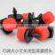 Flow adjustable micro irrigation dripper for drip irrigation
