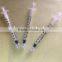 Disposable syringe 3 parts type 2ml,3ml,5ml,10ml,20ml,50ml