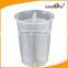 1000ML Disposable plastic PP split boba tea cups with lid 32 OZ