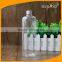Large 16 Ounce Amber PET Plastic Boston Round Bottles