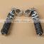 New Chrome Front Footrest Foot Pegs 30mm