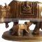 brass cow with calf cow