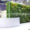Home and outdoor decoration synthetic cheap artificial vertical green grass wall E08 04Q59