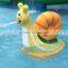 Fiberglass conch statue for water playground park