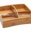 High quality and cheap clear wooden storage box for nut and candy