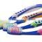Hot selling plastic kids toothbrush with cover and disposable head