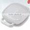 Kasunware Handheld Microplane Grater with Catch Case White
