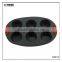 10111 6pcs cups Shape Silicone Cake Mold