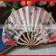 Specialy shape bamboo fabric fan