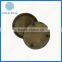 round burnt color pine wood tray