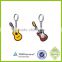 Lovely fashional custom guitar shaped key chain