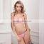 New style breathable sexy lace bra and panty