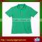 Customed Men's Pure Cotton Pique Fitted Blank Green Short Sleeve Polo Neck Shirt