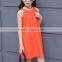 Zm35700a Summer Girls Fancy Dress Fashion Cotton Beach Dresses for Girls