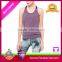OEM Best Seller Ladies Gym Singlet Custom Tank Top Singlet Yoga Tank in Dark Grey Heather