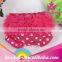 Wholesale Colorful Ruffle Baby Bloomers Girl Cotton Fancy Underwear with Lace