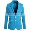 1 pc turn down collar bussiness new design long sleeve solid 4 colors for choice mens blazer jacket