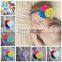 Fashionable Toddler Soft Chiffon Fabric Flowers Headband Good Quality