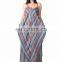 Lofbaz Women's Casual Bohemian Spring Summer Low V Neck Spaghetti Strap Maxi Dresses S-M-L-XL