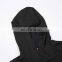 New style wholesale plain black hoodie