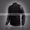 2016 New-Men-Coat-Varsity jacket-High quality jacket for College/Baseball wear -Jacket-PU-Leather-Sleeve-Outwear