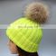 Custom crochet pom beanie hat/beanie hat with top ball