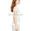 women short sleeve V-neck slim stitch V-neck pullover top blouse