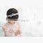 baby infant white lace hairband headbands fashion girls newborn Baby Girl Kids Headwear Head Band White