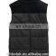 OEM New style mens quilted waistcoat winter black men's casual vest