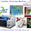 SLJET synthetic leather dyeing embossing UV printing machine for sale