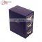 Navy Blue Custom Logo Drawer CD Box Clothes Storage Box