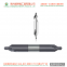 WTFTOOLS manufacturer cemented solid carbide center spot drilling bits for steel and aluminium alloy