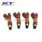 Set of 4 Electronic Fuel Injector Nozzles Suitable for 2004-2008 Toyota Corolla Matrix 1.8L L4 23250-22090