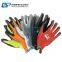 Anti Gas and Oil 13G Nylon Liner Nitrile Dipped Coated Work Safety Hand Gloves with EN388 4121X