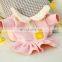 Cute Pet dog Cat pink Kindergarten suspenders apparel fleece Clothes Hoodie