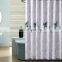 i@home Thick butterfly printed floral modern waterproof bathroom shower curtain liner